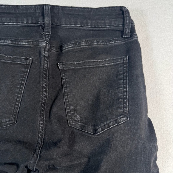 Pistola Jeans Womens 27 Black Straight Leg Mid Rise - Picture 11 of 12